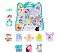 Squish-a-longs Mini-Squish 8-Pack (Wave 4, Style 1) includes: Cadence the Lavender Fennec Fox, Fizzy the Yellow Lizard, Pollyanna the Pink Cow | Collectable Cute Toy, Toys for Children, Toys