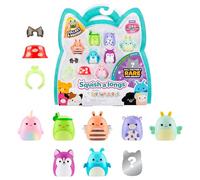 Squish-a-longs Mini-Squish 8-Pack (Wave 4, Style 4) Includes Bubba the Purple Cow, Townes the Green Juice, Tundra the Plum Husky and more
