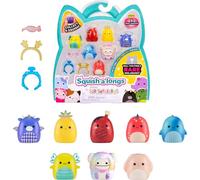 Squish-a-longs Mini-Squish 8-Pack (Wave 5, Style 3) Includes Conradina the Bigfoot, Corbett the Turkey Leg, Lulu the Pineapple with Bow