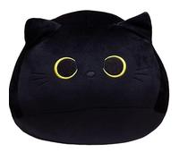 Squish Buddies Black Cat Plush Pillow Toy for Kids - 40 cm Soft and Cuddly Stuffed Animal for Cat Lovers and Fans of Animal Toys.