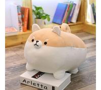 Squish Buddies Brown Corgi Dog Plushie Pillow - 40cm Cute Plush Toy, Perfect for Kids & Adults - Ideal, Plushies Collection, Cat Toys, and More - Soft & Huggable Stuffed Animal