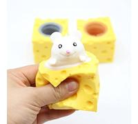 Squish Cheese Toy Cute Silicone Stress Relief Squeeze for Peace of Mind Toy