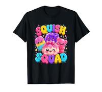 Squish Squad Kawaii Dumpling Rainbow Candy Girls Kids Youth T-Shirt