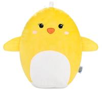 SQUISHBRUBIES Kiki the Chick - 13.8 inches (35 cm) Cuddly Toy - Super Soft Plush Toy - Plush Toy for Cuddling, Giving and Collecting - Yellow