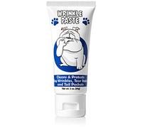 Squishface Wrinkle Paste - Bulldog, French Bulldog, Pug, English Bulldog - Cleans Wrinkles, Tear Stain, Tail Pockets, and Paws - Anti-Itch Tear Stain Remover & Bulldog Wrinkle Cream, 2 Oz. (1-Pack)