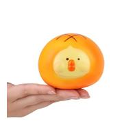 Squishies Animal Toy,3 Inches Food Squish Pineapple Bun Kawaii Slow Rising Chick Toy Stress Relief Squeeze Toys for Kids Adults Birthday Party Favor Easter Basket Stuffers