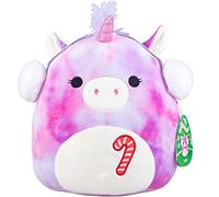 Squishmallow 10" Unicorn with Earmuffs - Christmas Official Kellytoy - Cute and Soft Holiday Reindeer Plush Stuffed Animal - Great Gift for Kids