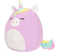 Squishmallow Large 16"" Silvia The Purple Unicorn - Official Kellytoy