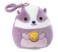 Squishmallow 3.5 Inch Mita The Honey Badger Plush Clip