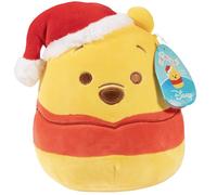 Squishmallow 8 Disney Winnie The Pooh christmas Plush - Official Kellytoy - Soft and Squishy Holiday Stuffed Animal Toy - great gift for Kids