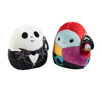 SQUISHMALLOW 8"" Jack and Sally - Nightmare Before Christmas Official