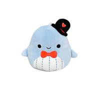 Squishmallow 8" Samir The Whale Valentine's Day Plush- Officially Licensed Kellytoy - Collectible Soft & Squishy Stuffed Animal Toy - Add to Your