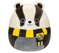 Squishmallows Harry Potter Hufflepuff Badger Plush - 16-Inch Jumbo Soft Toy, Collectible Stuffed Animal, Perfect Christmas for Kids & Fans