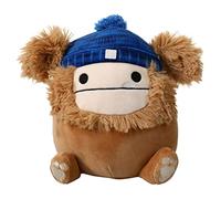 Squishmallow Official Christmas Winter Holiday Kellytoy Plush Squishy Soft Plush Toy Animals (Benny Bigfoot (Beanie Hat), 7.5 Inch)