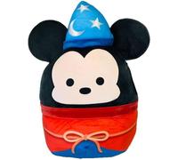 Squishmallow Official Kellytoy Disney Characters Squishy Soft Stuffed Plush Toy Animal (5 Inch, Mickey Mouse (Sorcerer))