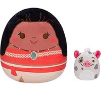 Squishmallow Official Kellytoy Disney Characters Squishy Soft Stuffed Plush Toy Animal (Moana with Pua Pig, 10 Inch)