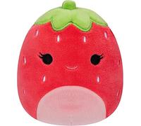 Squishmallow Official Kellytoy Food Squad Plush Dessert Collectible Soft Plush Animal Collection (Red, Scarlet Strawberry, 5 Inch)