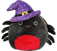 Squishmallow Official Kellytoy Halloween Squishy Soft Plush Toy Animals (Bella Spider (Witch Hat), 8 Inch)