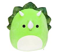 Squishmallow Official Kellytoy Plush 8 Inch Squishy Soft Plush Toy Animals (Tristan Green Triceratops Dinosaur)