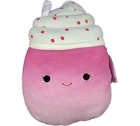 Squishmallow Oficial Kellytoy Food Squad Plush Toys Soft Plush Animal (Cinnamon The Frozen Yogurt Milkshake, 5 Inch)