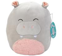 Squishmallows 10" Harrison The Grey Hippo Plush - Official Kellytoy - Collectible Soft Squishy Hippopotamus Stuffed Animal Toy - Add to Your Squad - Gift for Kids, Girls & Boys - 10 Inch