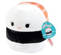 Squishmallows Original 10-Inch Solenn The Salmon Sushi - Official Jazwares Plush - Collectible Soft & Squishy Sushi Stuffed Animal Toy - Add to Your Squad - Gift for Kids, Girls & Boys