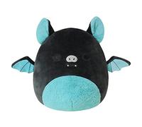 Squishmallows 12-Inch Aldous Teal and Black Fruit Bat - Medium-Sized Ultrasoft Official Kelly Toy Plush