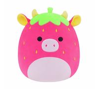 Squishmallows 12 Inch Cleary Hot Pink Cow Soft Toy