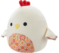Squishmallows 12 Inch Todd The Beige Rooster with a Floral Belly Plush Soft Toy