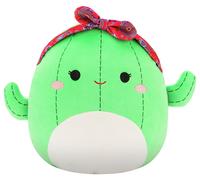 Squishmallows SQCR Medium Plush, 12 inch, Maritza Green Cactus with Paisley Headband