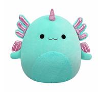 Squishmallows Original 16-Inch Bellamy the Teal Axolotl Alicorn - Official Jazwares Plush