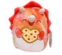 Squishmallows 2024 Valentine Squad 8" Plush Toy (8" Trinity The Triceratops Pizza)