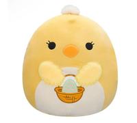 Squishmallows 2025 Original 8-Inch Easter B Squad Plush - Collectible Soft & Squishy Mini Stuffed Animal Toy - Add to Your Squad - Gift for Kids, Girls & Boys (Aimee The Chick)
