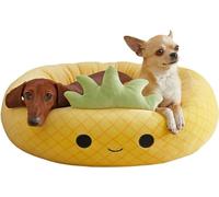 Squishmallows 24-Inch Maui Pineapple Pet Bed - Medium Ultrasoft Official Plush Pet Bed