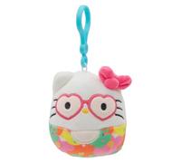 Squishmallows 3.5" Clip-On Summertime Hello Kitty