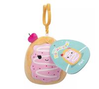 Squishmallows 3.5 Inch Clip-on Plush - Perl The Donut