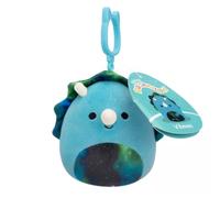 Squishmallows 3.5 Inch Clip-on Plush - Vilmos The Triceratops