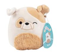 Squishmallows 5" Brock The Bulldog Age 2+ - Officially Licensed Kellytoy Plush - Collectible Soft & Squishy Mini Puppy Stuffed Animal Toy - Add to Your Squad - Gift for Kids, Girls & Boys - 5 Inch