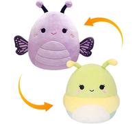 Squishmallows 5 inch Flip-A-Mallows Kellytoy Pluch (Rutabaga & Bibiana), SQFP00