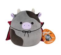 Squishmallows 7.5-Inch Catarina the Black Hat With Witch Cat Halloween Plush