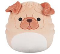 Squishmallows Original 7.5-Inch Morton the Brown Shar Pei