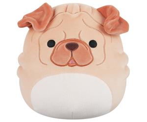 "Squishmallows 7.5"" Morton The Brown Shar Pei Plush Toy"
