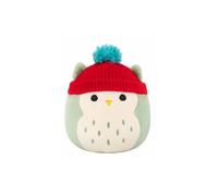 Squishmallows - 7.5'' - Oba Sage Green Owl With Burgundy Hat/Plush