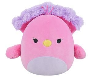 "Squishmallows 7.5"" Sweetpea Pink Purple Peacock Plush Toy"
