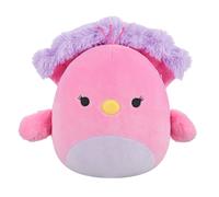 "Squishmallows 7.5"" Sweetpea Pink Purple Peacock Plush Toy"