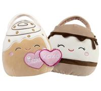 Squishmallows 7" Valentine's Buddy Buckets Chanel & Carmelita
