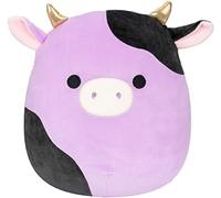 Squishmallows 8" Alexie The Black and Purple Cow Plush Toy