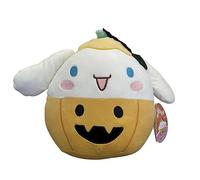 Squishmallows 8" Cinnamoroll Hello Kitty - Officially Licensed Kellytoy Plush - Collectible Soft & Squishy Halloween Stuffed Animal Toy - Add to Your Squad - Gift for Kids, Girls & Boys - 8 Inch