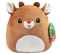 Squishmallows 8-Inch Rudolph The Red Nosed Reindeer - Official Jazware