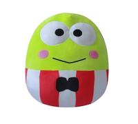 Squishmallows Original Sanrio 25cm Hello Kitty Keroppi Red Striped Suit - Ultrasoft Official Jazwares Plush Toy